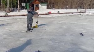 Поимки и сходы на Спорт-зоне. Клёвое место Лосиный остров.