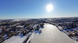 Полёты над ледяным прудом