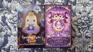 "Таро милого приведения" и "Таро магических котов"💖