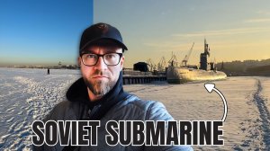 Советская подводная лодка в Санкт-Петербурге (дошёл до неё по Неве)