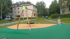 Новая детская площадка.