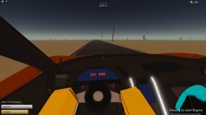 САМАЯ БЫСТРАЯ РЕАКТИВНАЯ МАШИНА В МИРЕ! БЕСКОНЕЧНАЯ ПОЕЗДКА В ROBLOX