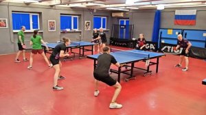 II ф. Садовников/Южакова (1173) - Виноградов/Шарый (1081) настольный теннис 22.03 Парный МИКСТ