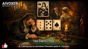 Три карты! Три! - Песня по мотивам повести А.С. Пушкина AIVOXER - Дмитрий Григорьев