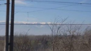 🚂🏔 Дорога в Тбилиси: поезд из Батуми и горные пейзажи