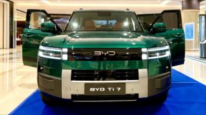 Обзор BYD Ti 7: полноприводный гибридный зверь, созданный для приключений!
