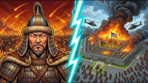 200 000 МОНГОЛОВ НАПАЛИ НА ПЕНТАГОН