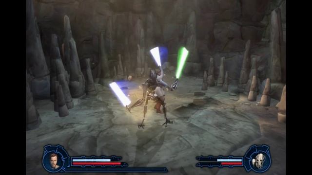 Star Wars: Episode III – Revenge Of The Sith бой с гривусом