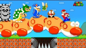 👶Марио спасает малыша Марио от всех врагов