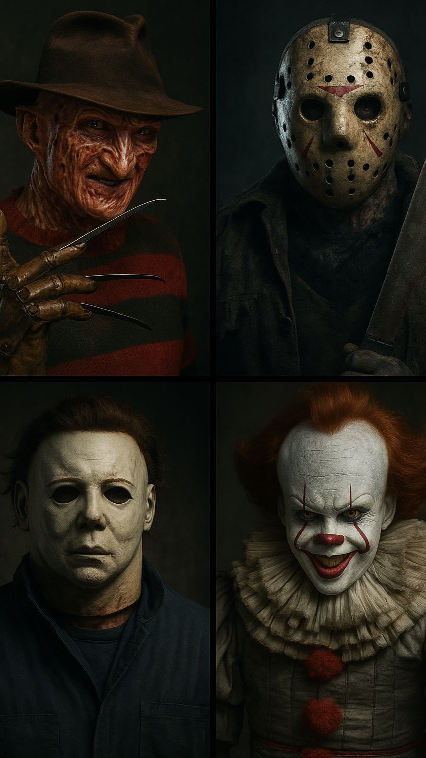 Актёры и их хоррор-образы / Actors and their horror looks