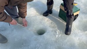 Зачетная мамка на актив со льда