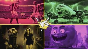 БИТВА ТИТАНОВ В НЕБЕ! ☄️✈️ МОНСТР-ШАР ПРОТИВ САМОЛЕТА И ЛУНЫ! Мультик Игры для детей 🏆