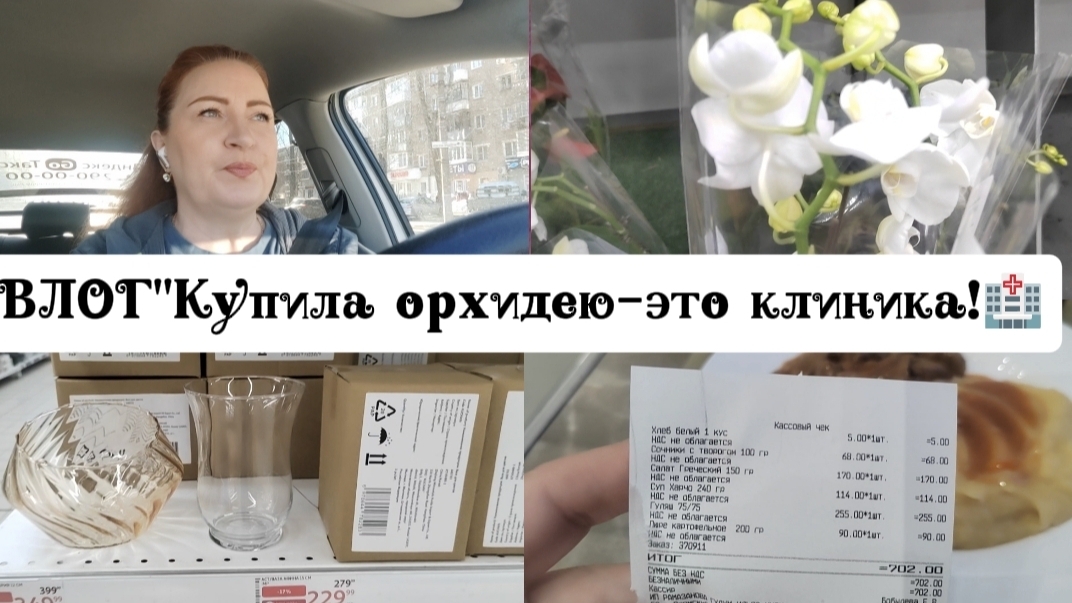 ВЛОГКупила орхидею-это клиника !