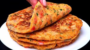 Что приготовить из картофеля и 3 яиц? Потрясающие картофельные блины с овощами и грибным соусом