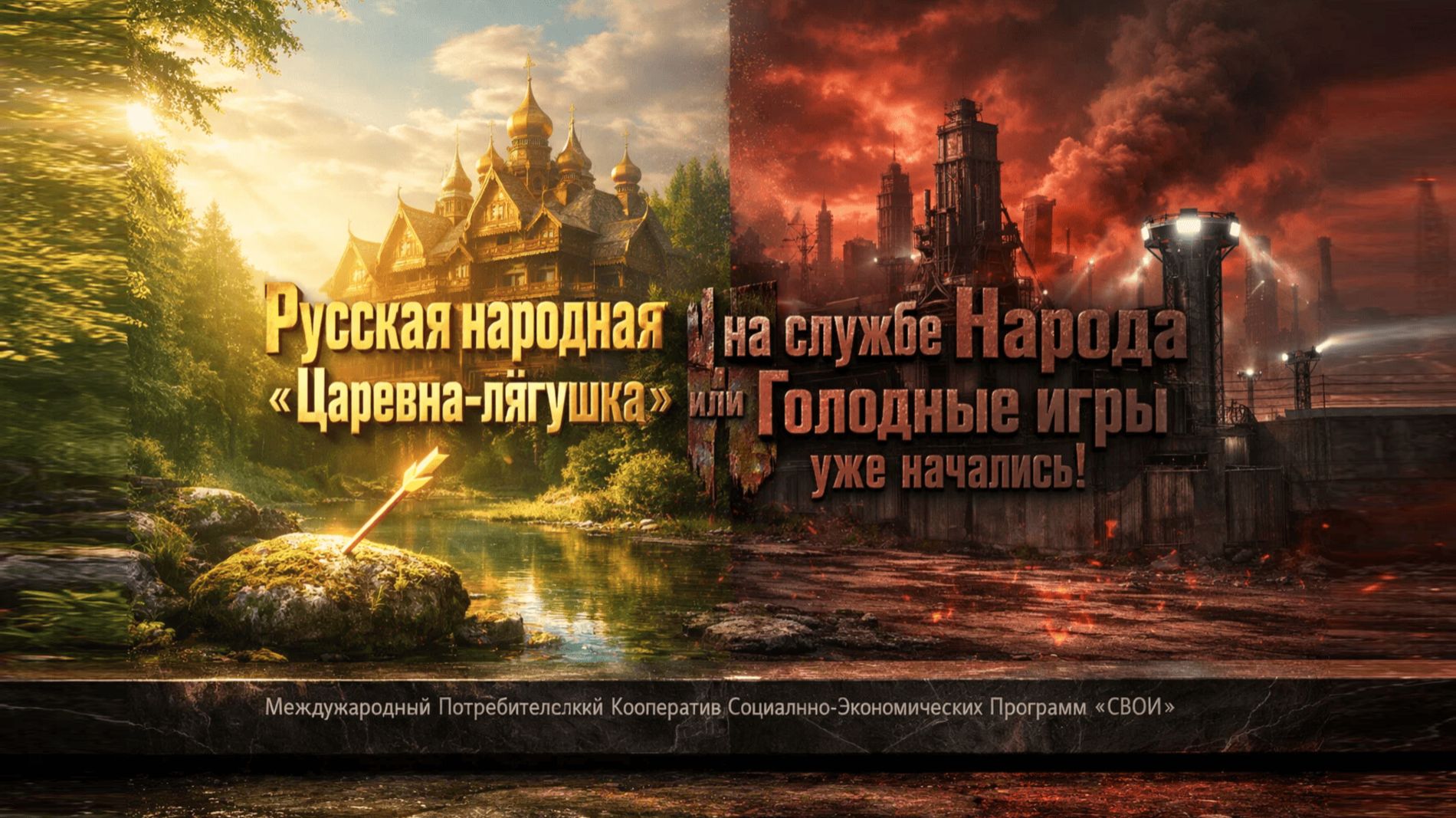 Руськая народная сказка «Царевна-лягушка» на службе Народа, или «Голодные игры» длинною в столетия!