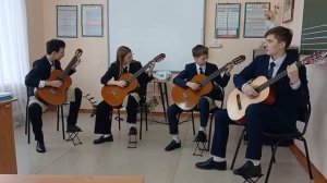 Ансамбль "Флажолет" М. Муравьёв  "Попурри на военные песни"