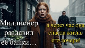 Он унизил бедную девушку на улице… но через час она спасла жизнь его дочери | История из жизни