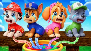 😭ШОК! КТО УКРАЛ ЦВЕТА у ЩЕНЯЧИЙ ПАТРУЛЬ в МАЙНКРАФТ