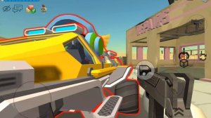 I broke my leg in the server. Help Timofey. 49K in Chicken Gun. не американский народ