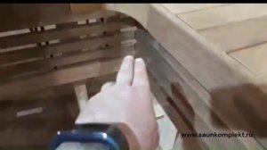 инструкция по сборке готовых полков из осины