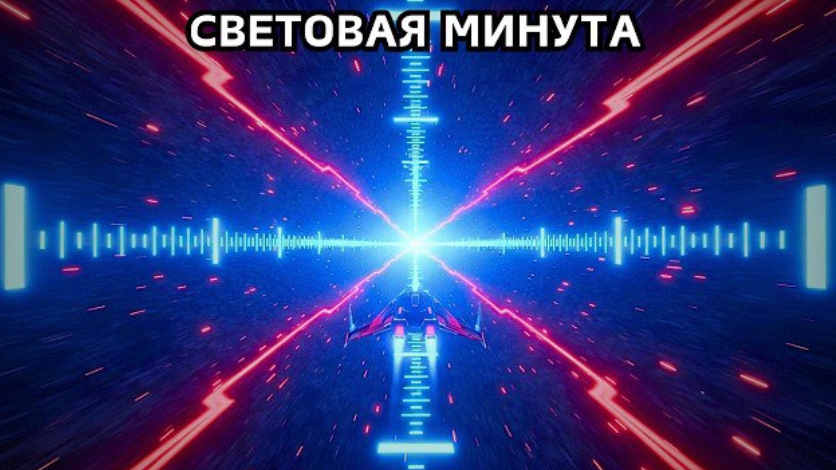 Истинный масштаб одной световой минуты — 18 миллионов километров мгновенно! смотреть онлайн