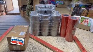 Скотч армированный от Дмитрия из г. Истра, гвозди от Надежды, скотч красный от Анны ❤️🔥