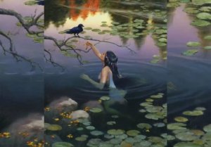 Пруд  лесной