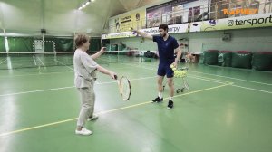 Бесплатные занятия по теннису и бадминтону начались для «колымских долголетов»