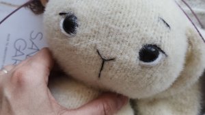 Закрываем петли шеи Заяц