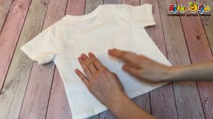 339017 Футболка Lanson Kids с кроликом белая