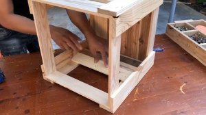 Лучшие идеи из поддонов деревянный ящик для цветов