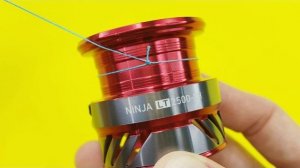 Как привязать леску к катушке без проскальзывания за 2 минуты!