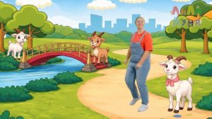 ДВА КОЗЛЁНКА  Песенка мультик для детей про животных  Развивающие песенки для малышей #детям