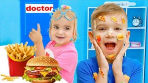 Крис учится хорошим привычкам и здоровому питанию