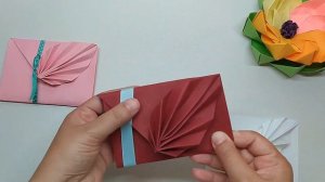 Оригами конверт из бумаги без клея. 2 Идеи⧸ Origami envelope made o