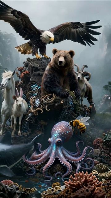 Кристальная долина: волшебство природы #кристаллы #природа #пейзаж