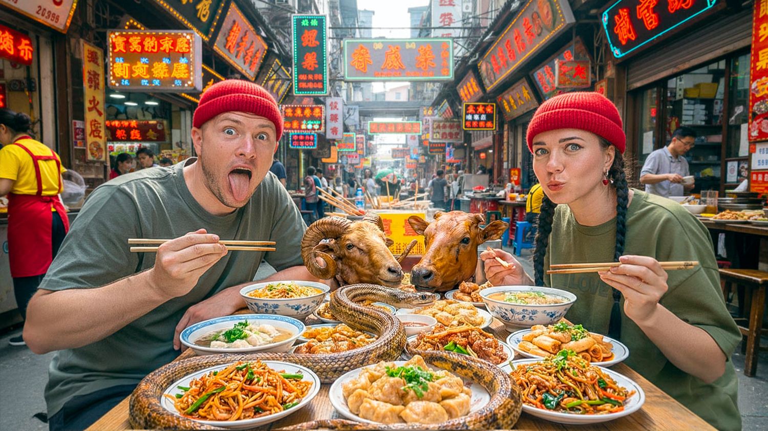 Чунцин - самый большой город Китая. Огненная китайская кухня. Китай обогнал всех!