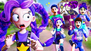 Поппи Плейтайм у ЛИЛИ Лавбрейдс появляется ФАН-КЛУБ Мультик история - Poppy Playtime