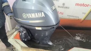Запуск двигателя Yamaha F30 EFI