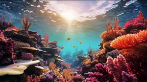 Relax video 51 / Тропический риф