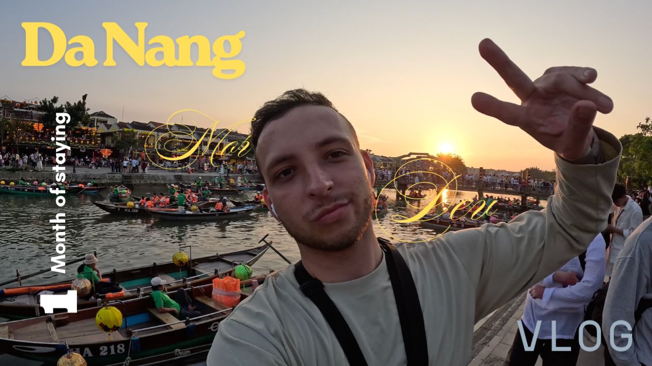Месяц в Дананге (Вьетнам), Серфинг, Мотоциклы и лютый Рафтинг  | Большой влог