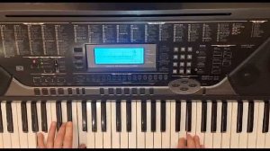 Casio ctk 811 ex -песня Елена из репертуара группы Шоколад