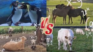 ВЕСЕЛАЯ КОРОВА И ЕЁ ДРУЗЬЯ: Танцы на Ферме и Музыкальный Баттл Животных — Мультик 🐄🐏🐎🐧