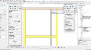 Часть 2. Окончательное моделирование каркаса стен 1-ого этажа