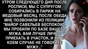 ПОСЛЕ РОСПИСИ СОБИРАЛИСЬ В ПАРИЖ  ПОЗВОНИЛА ПОЛИЦИЯ: ПРОБИЛИ МУЖА ПО БАЗЕ 😱 НЕ ГОВОРИТЕ ЕМУ… 🚔💔
