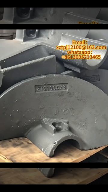 Опорные катки, резиновые блоки опорных подушек, направляющие пластины, защитные кожухи скребков