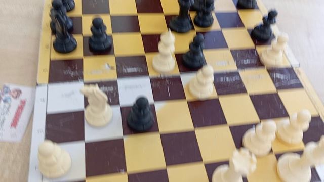 играю с другом в шахматы