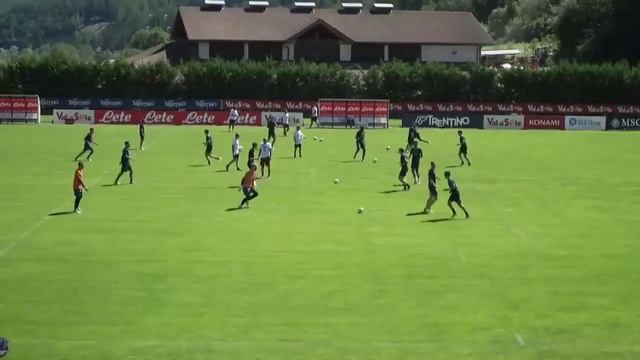 Наполи — тренировка паса от Лучано Спаллетти