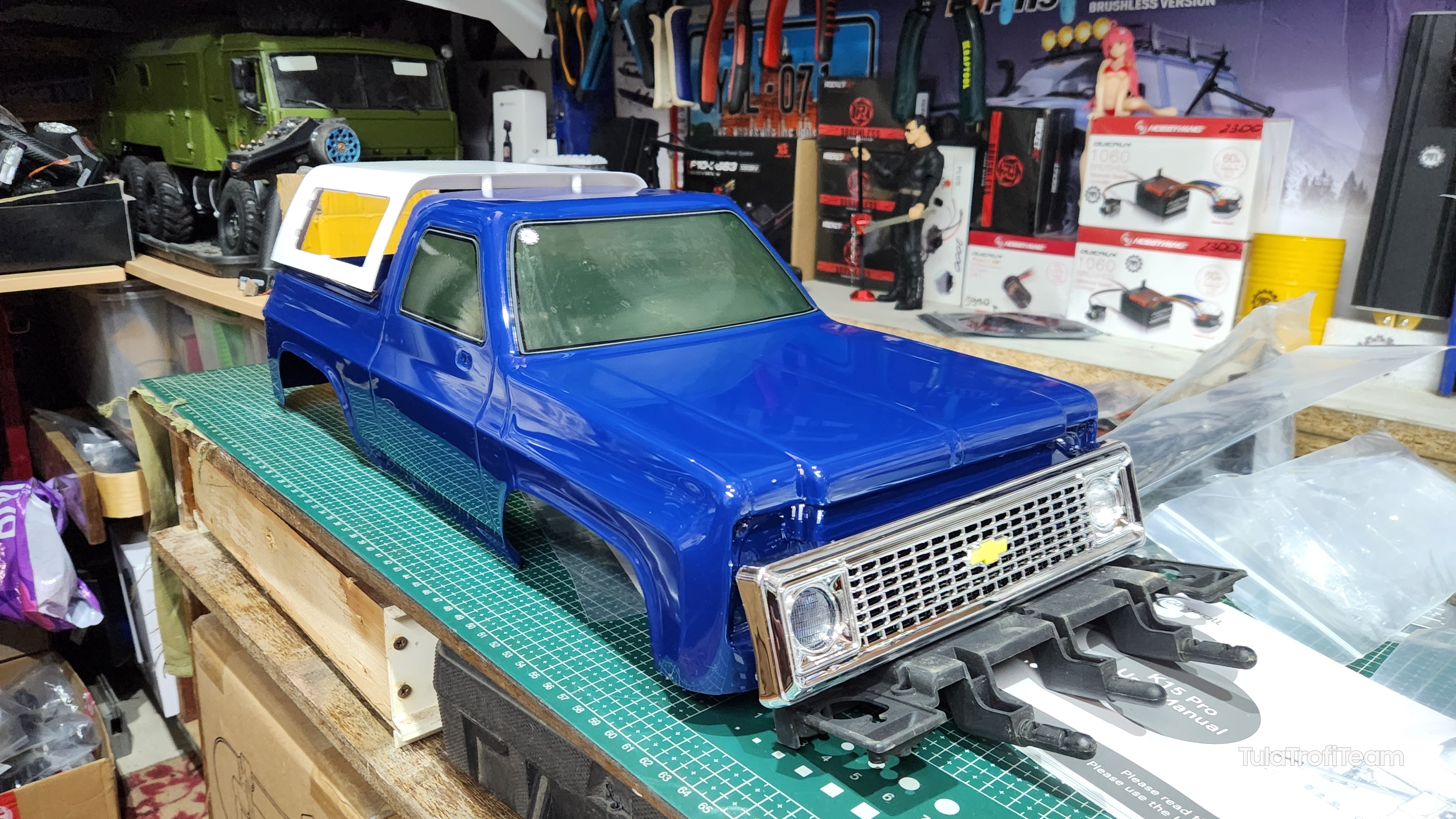 Fms Fcx10 новый кузов, новый проект. Chevrolet Blazer K5