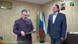 ТВ ЧР. Грамота от Командира спецназа «Ахмат»